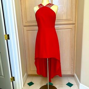 Halston Heritage dress 6 Red NWT